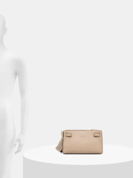 Tommy Hilfiger чанта crossbody дамска бежово
