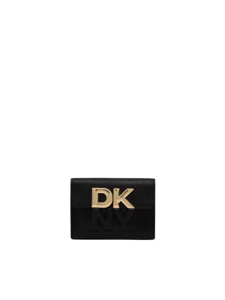 Portfel Dkny skórzany czarny