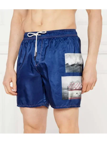 Sport rövidnadrág Iceberg kék