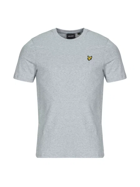 Lyle & Scott Majica zlato-rumena / pegasto / črna siva