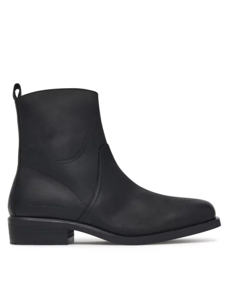 Botki Tommy Hilfiger czarne