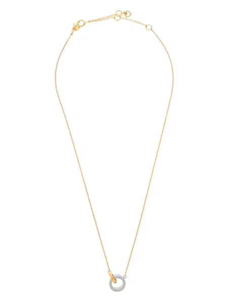 Colier Kate Spade cu strasuri auriu