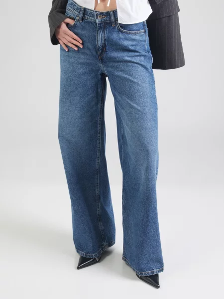 DRYKORN Jeans FLUNG denim albastru