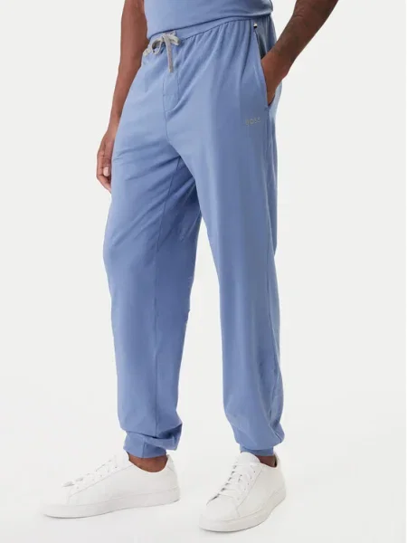 Домашен панталон BOSS Mix&Match Pants синьо