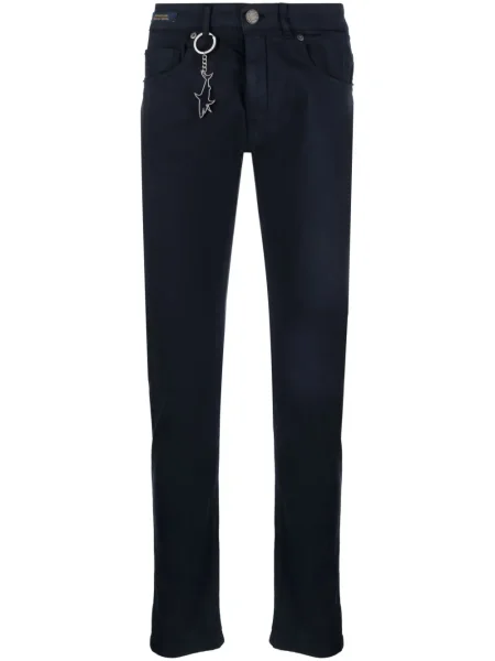 Keprové chinos Paul & Shark modré