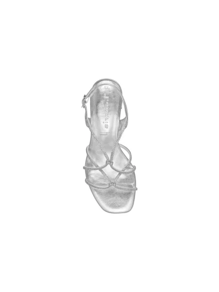 Pantofi Tamaris argintiu