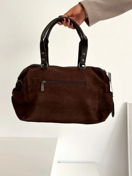 Torbica Boto iz semiša črna