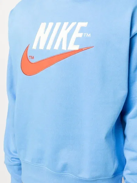 Hanorac Nike cu imagine albastru