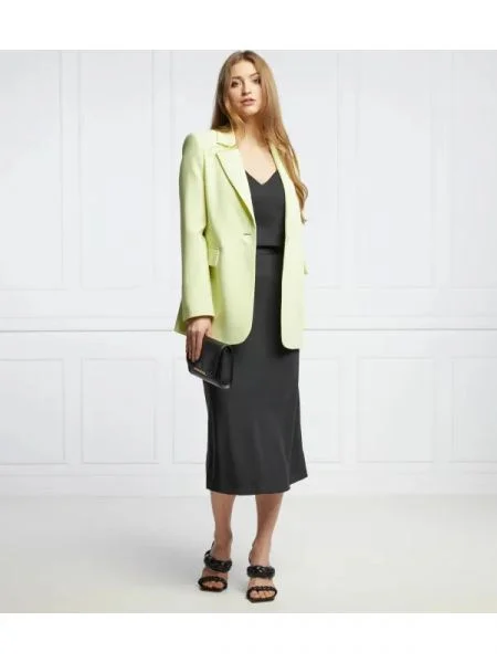 Calvin Klein Fustă | high rise negru