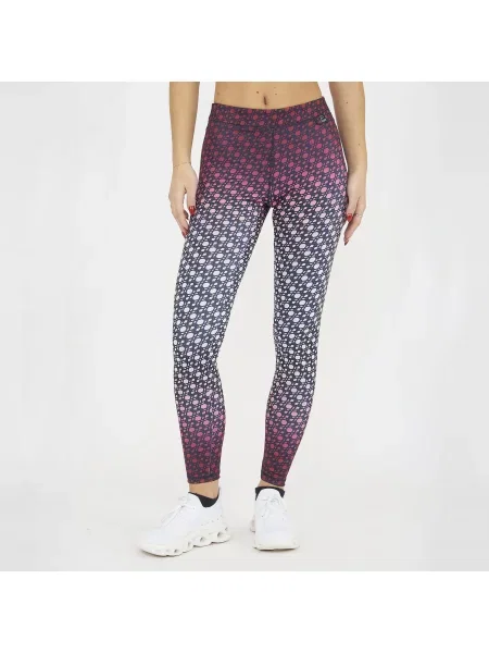Legginsy treningowe NETMESH białe