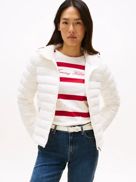 Tommy Hilfiger Puhovka Écru bela