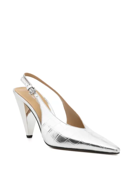 Pantofi cu toc Michael Kors gri