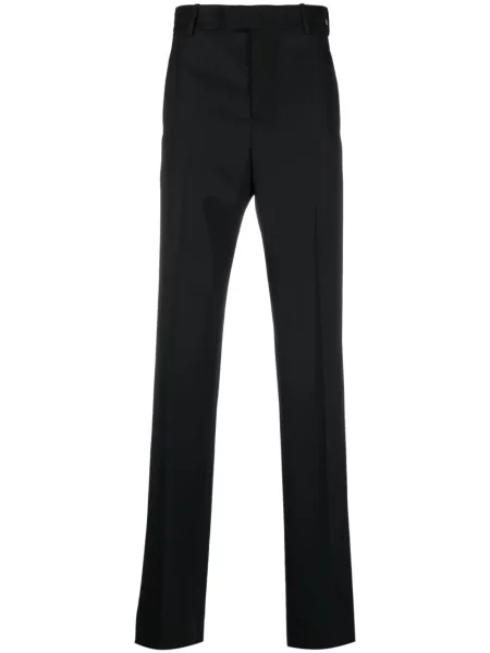 Pantaloni Alexander Mcqueen de lână negru