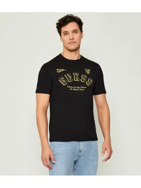 Guess Jeans Tricou negru