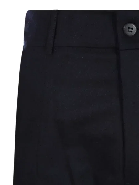 Cu centură pantaloni Eleventy albastru