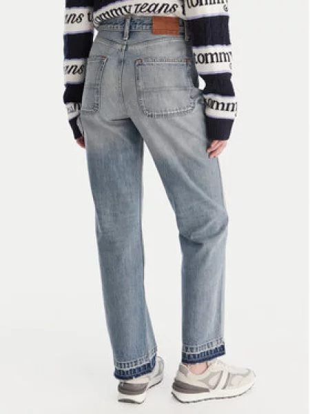 Tommy Jeans Farmer Layla Straight Fit kék