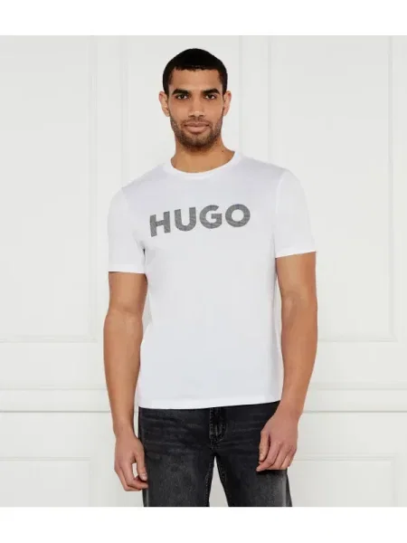 HUGO Tricou alb