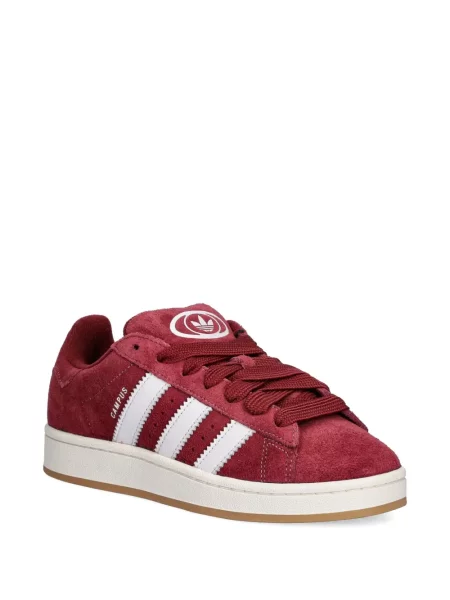 Ριγέ μισό φερμουάρ sneakers Adidas EQT σουέντ μαύρο