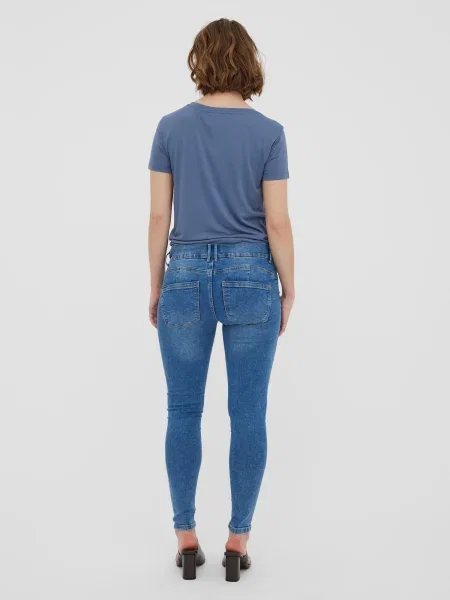 Vero Moda Maternity Kavbojke Sophia mornarska / moder denim modra