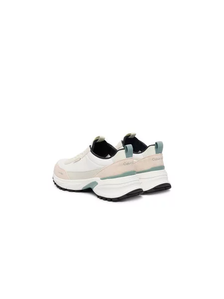 Sneakersy Calvin Klein Hike Runner Mix bílá