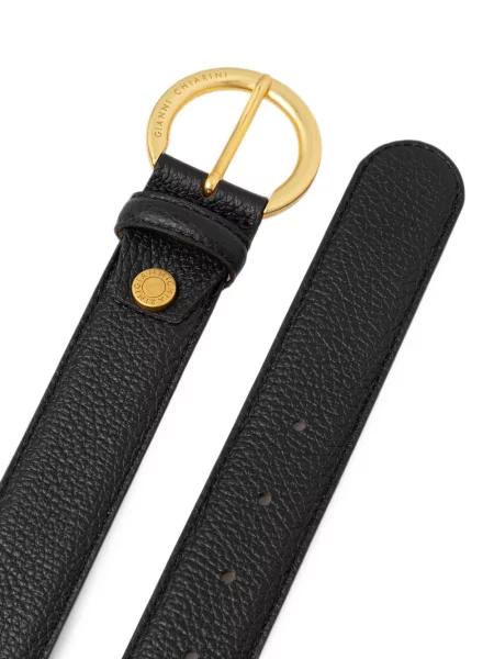 Cu centură curea Gianni Chiarini din piele negru