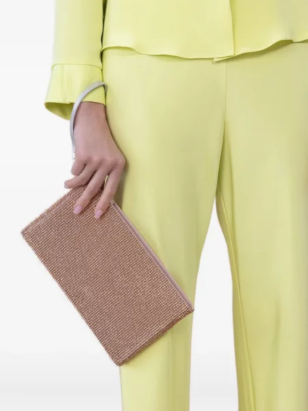 Pantaloni Peter Cohen galben