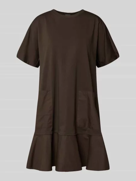 Sukienka tunikowa do kolan z bufiastymi rękawami model ONORE' Mm By Max Mara