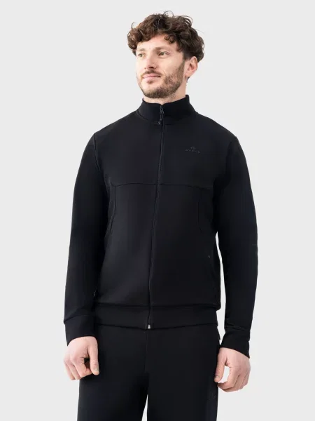 Кофта AVECS бавовна/поліестер чорний