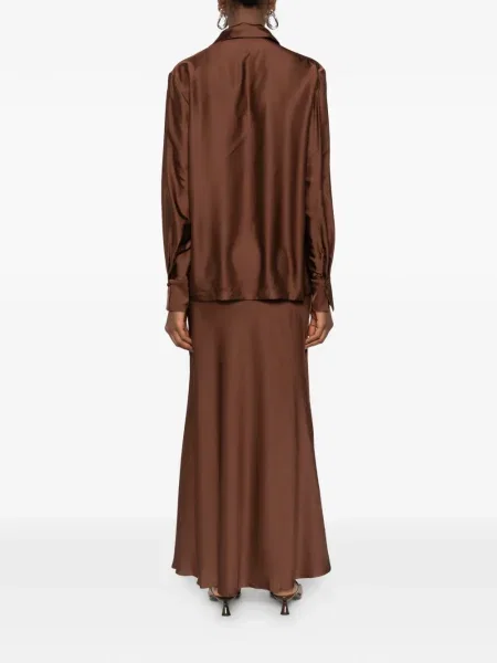 Fusta maxi Silkylicious maro