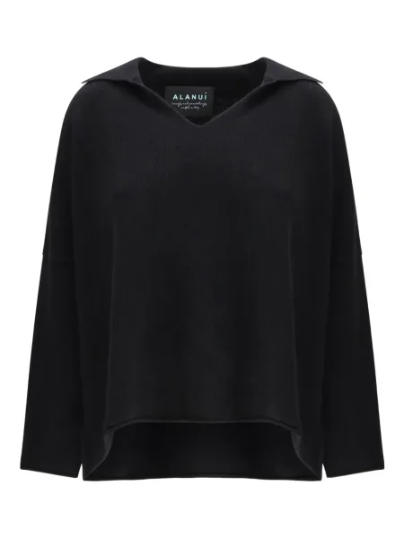 Pulover Alanui cu decolteu în V negru