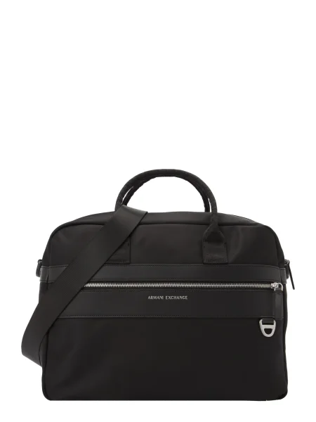 ARMANI EXCHANGE Geantă de călătorie LAS VEGAS' negru