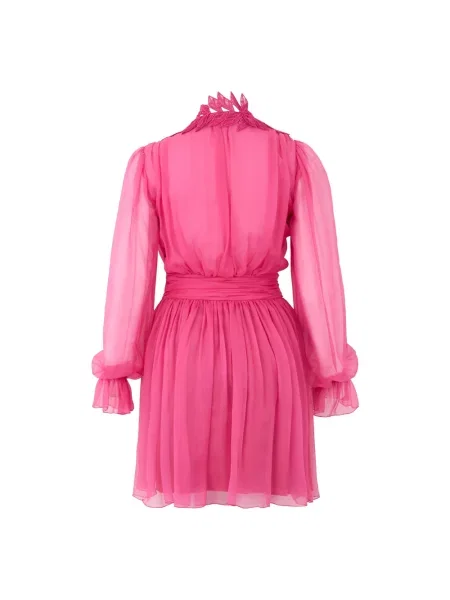 Sukienka Alberta Ferretti różowa