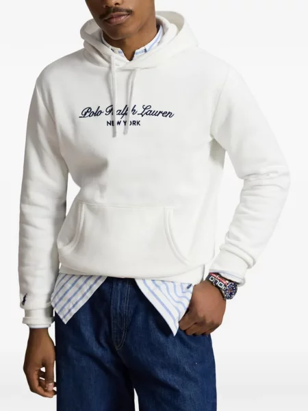 Șosete Polo Ralph Lauren cu model herringbone cu broderie plasă albastru