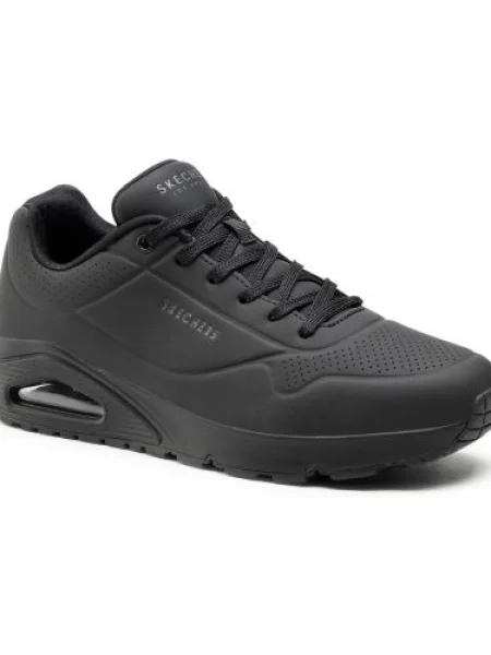 Sportcipő SKECHERS Uno-Stand On Air Black fekete