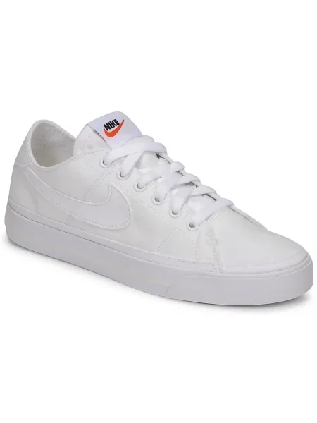 Pantofi Nike din canvas alb