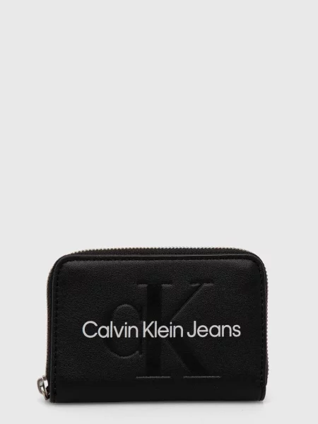 Denarnica Calvin Klein Jeans črna