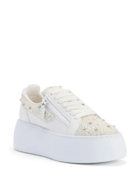 Sneakerși Giuseppe Zanotti alb