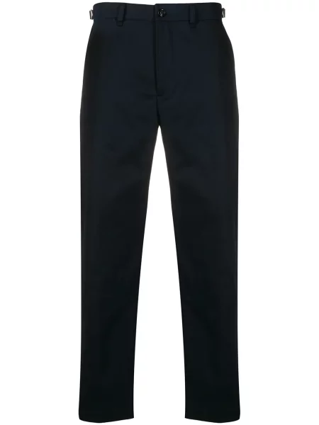 Pantaloni chino Diesel cu autograf albastru