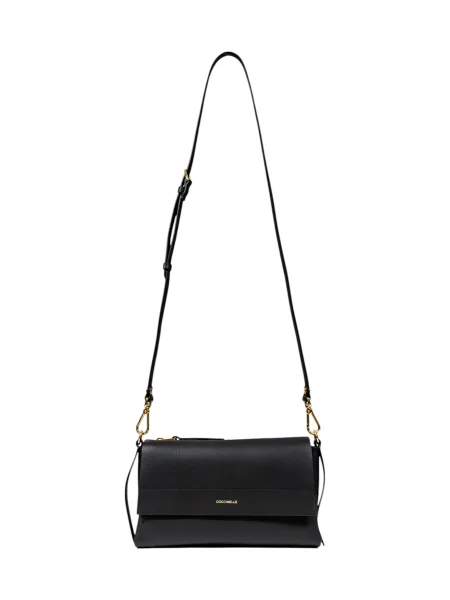 Coccinelle Torba BOHEME GRANA DOUBLE crna