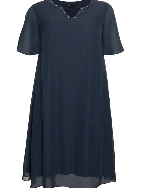 SHEEGO Rochie noapte / transparent albastru