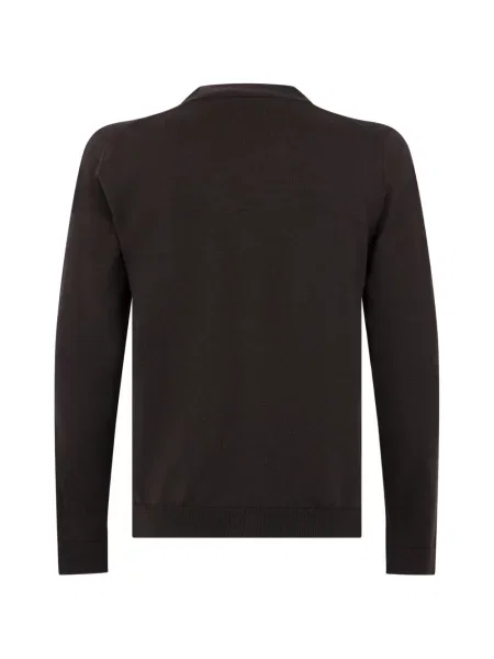 Cardigan Roberto Collina tricotate maro