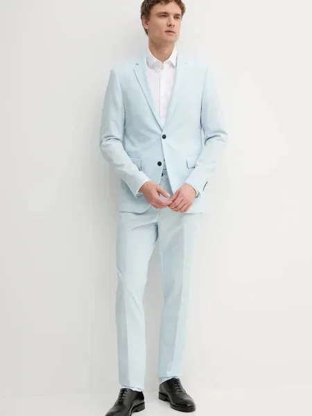 Oblek Lindbergh pánský modrá