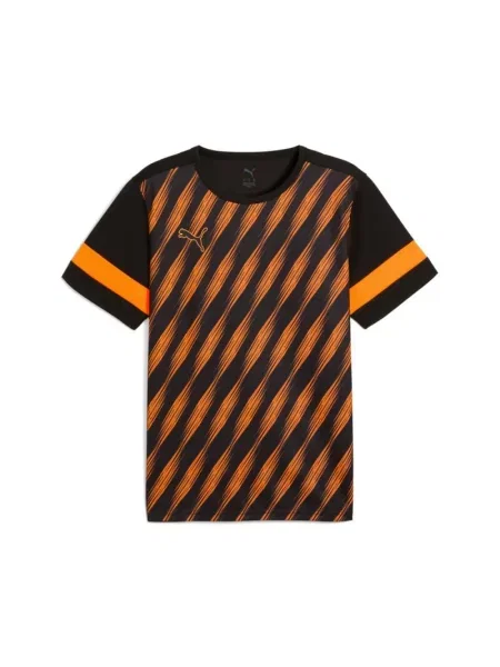 Koszulka Puma czarno-pomarańczowa czarna