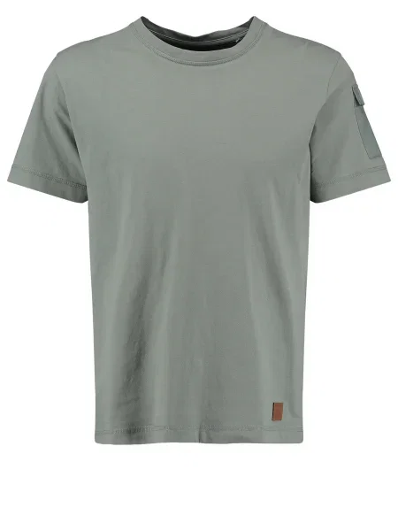 Key Largo Tričko Cover pastelově / offwhite zelená