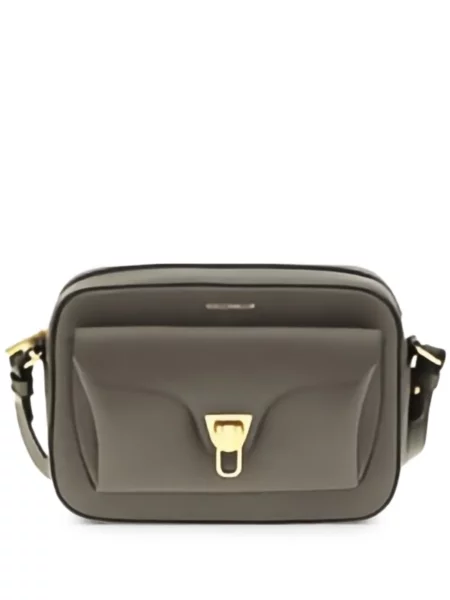 Body Coccinelle din piele verde