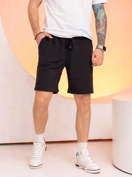 ISSA Plus Шорти повсякденні без підкладки чорний