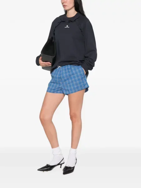 Lung tricou Shushu/tong albastru