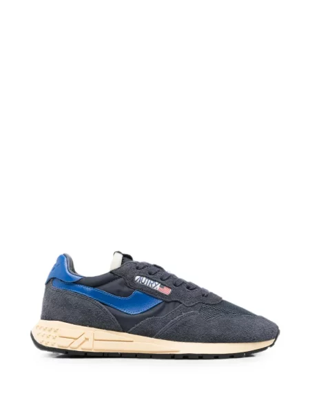 Sneakerși Autry cu șireturi din dantelă albastru
