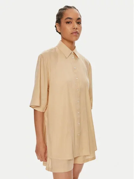 Hugo Сорочка Etilliana бежевий