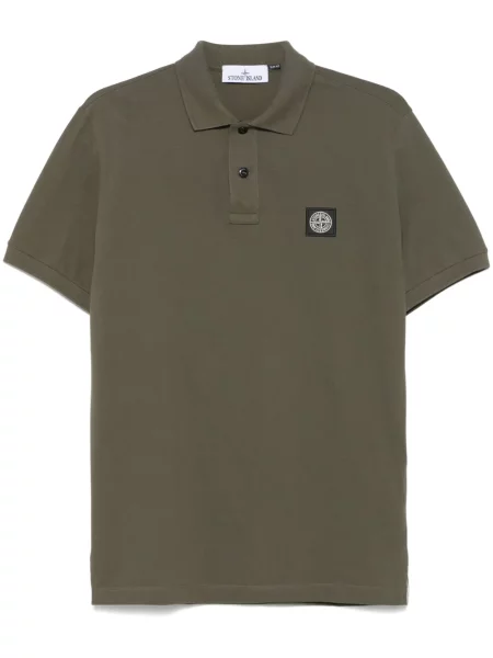 Polo Stone Island cu strasuri verde